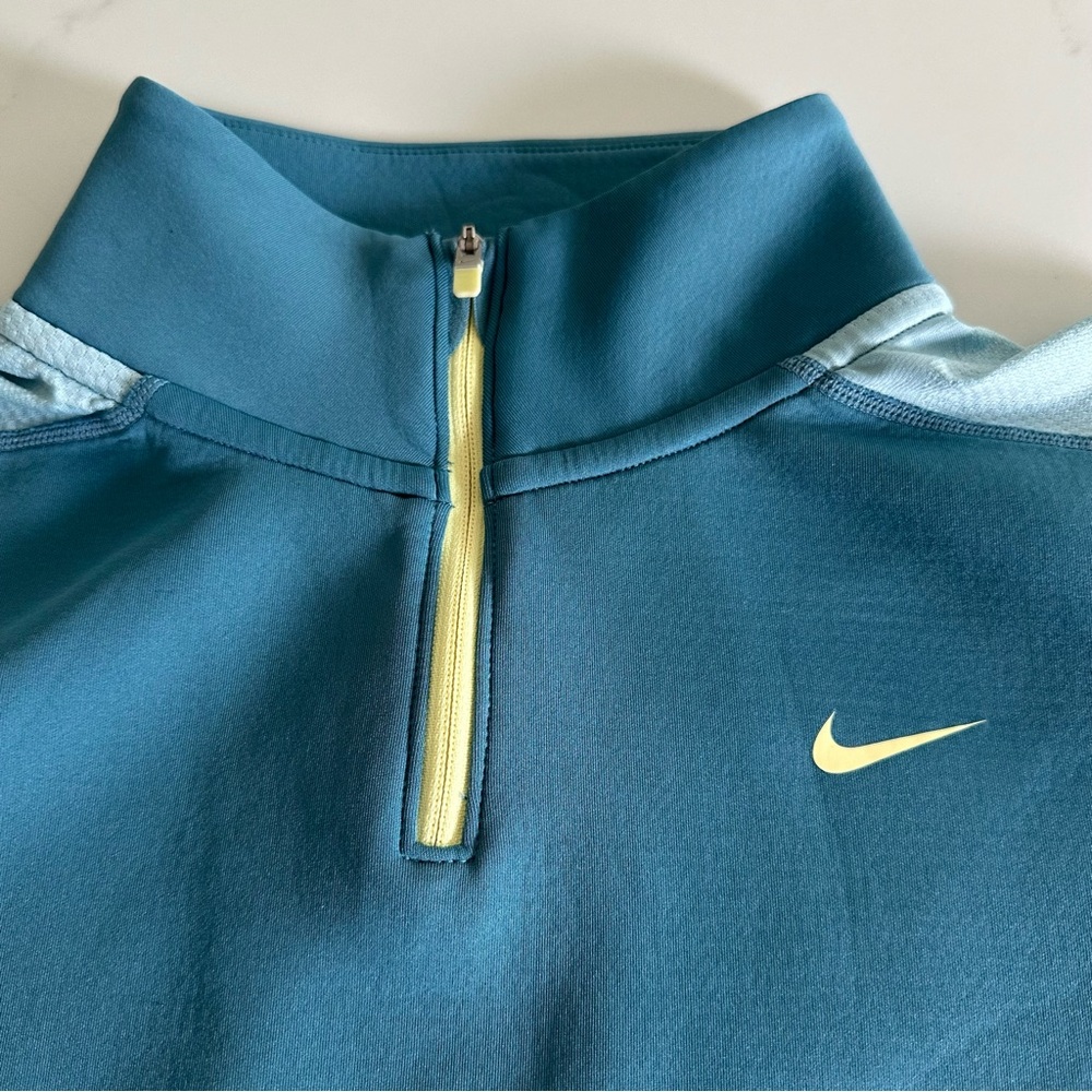 Nike Dri FIT Quarter Zip Training Top Size Small - Picture 6 of 8